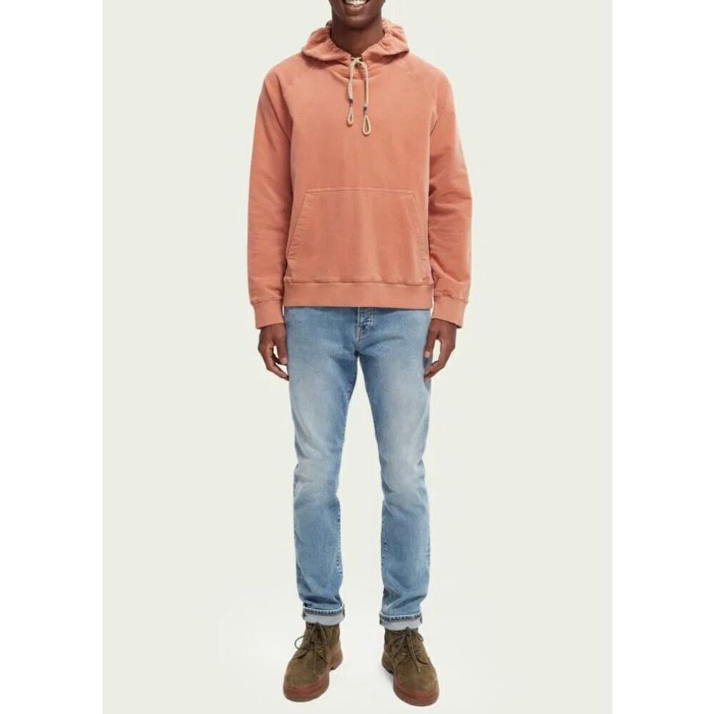 Scotch & Soda Fine Corduroy Organic Cotton Hoodie Sweatshirt Men's Small